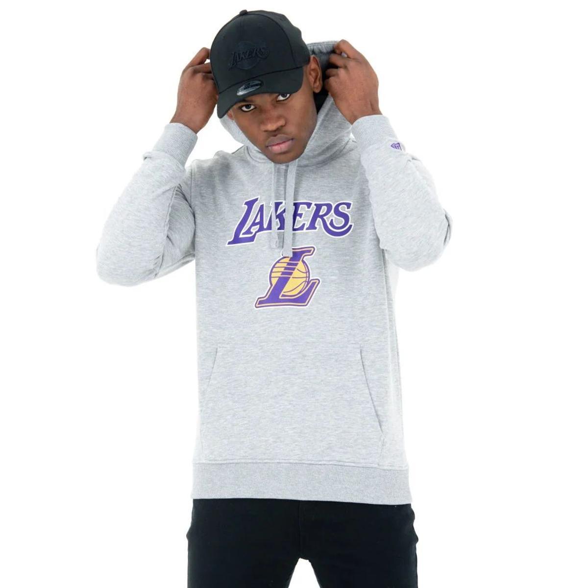 New Era NOS NBA Regular Hoody Loslak Hgrtrp Maglia di Tuta Unisex - Adulto