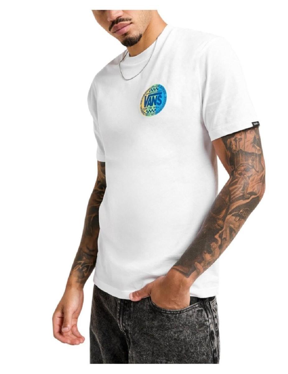 Vans Maglietta a maniche corte da uomo Retro Co girocollo-Nero