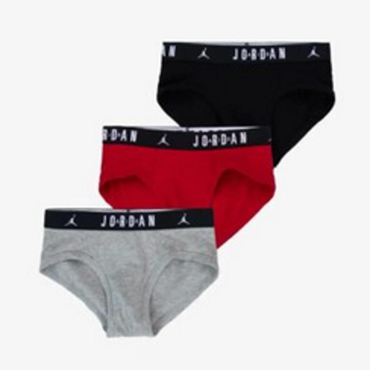 Jordan Jhm Flight Cotton 3pk Brief JHM Flight Cotton 3PK Brief Uomo-Multicolore