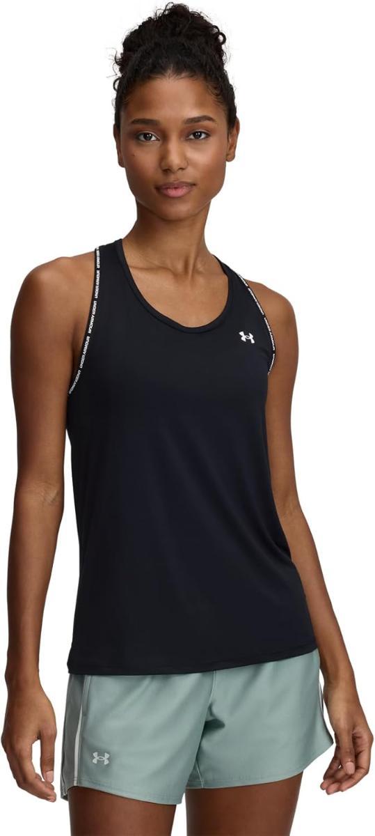 Under Armour Tech Knockout Tank Gilet Donna (Pacco da 1)-BLACK