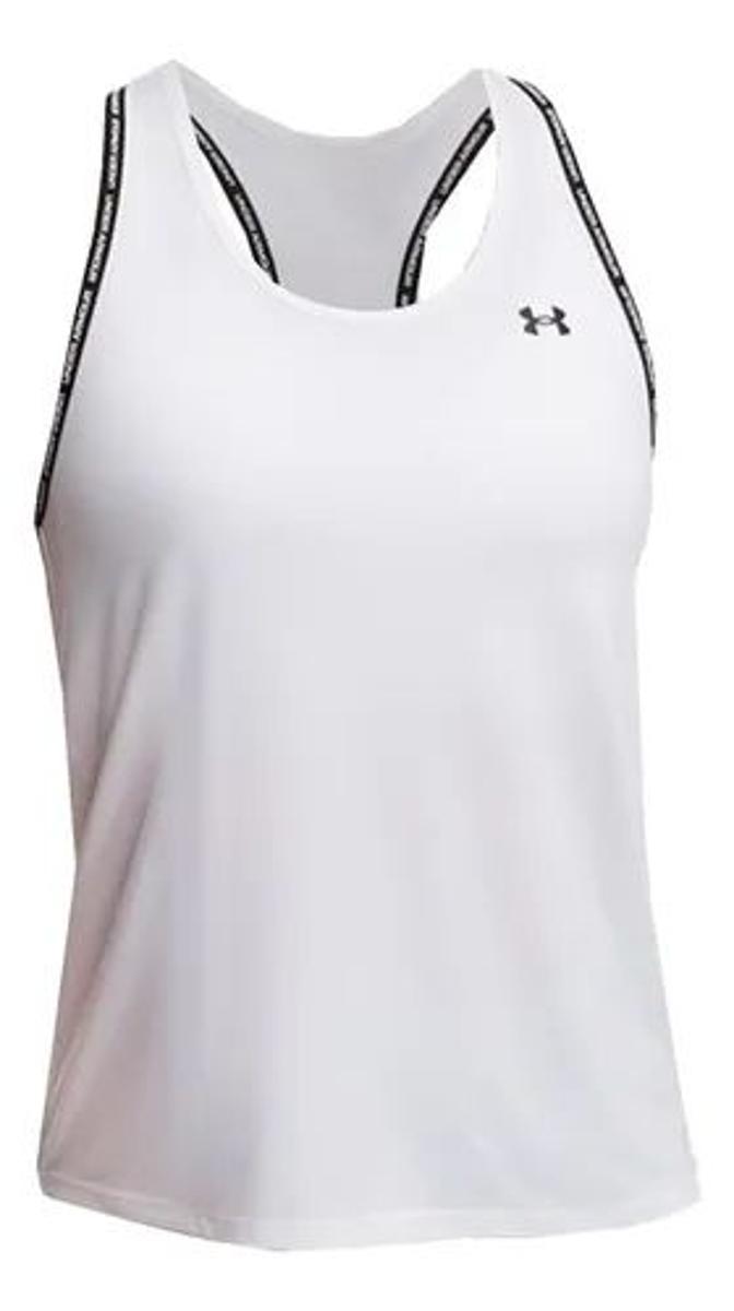 Under Armour Tech Knockout Tank Gilet Donna (Pacco da 1)-Bianco