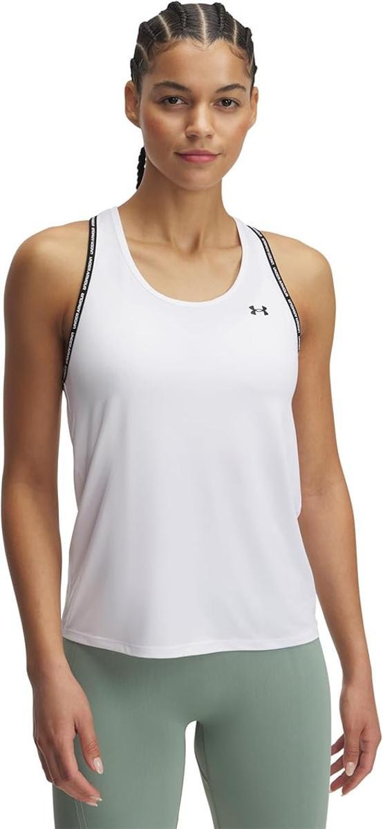 Under Armour Tech Knockout Tank Gilet Donna (Pacco da 1)-WHITE