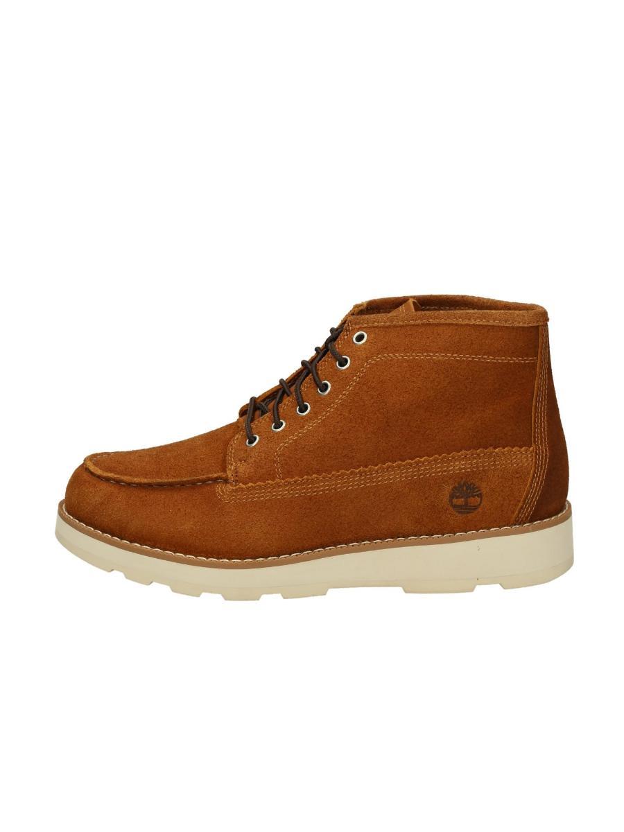 Timberland BRITTON MILLS MID STRINGATE CHUKKA STIVALI UOMO RU-Marrone
