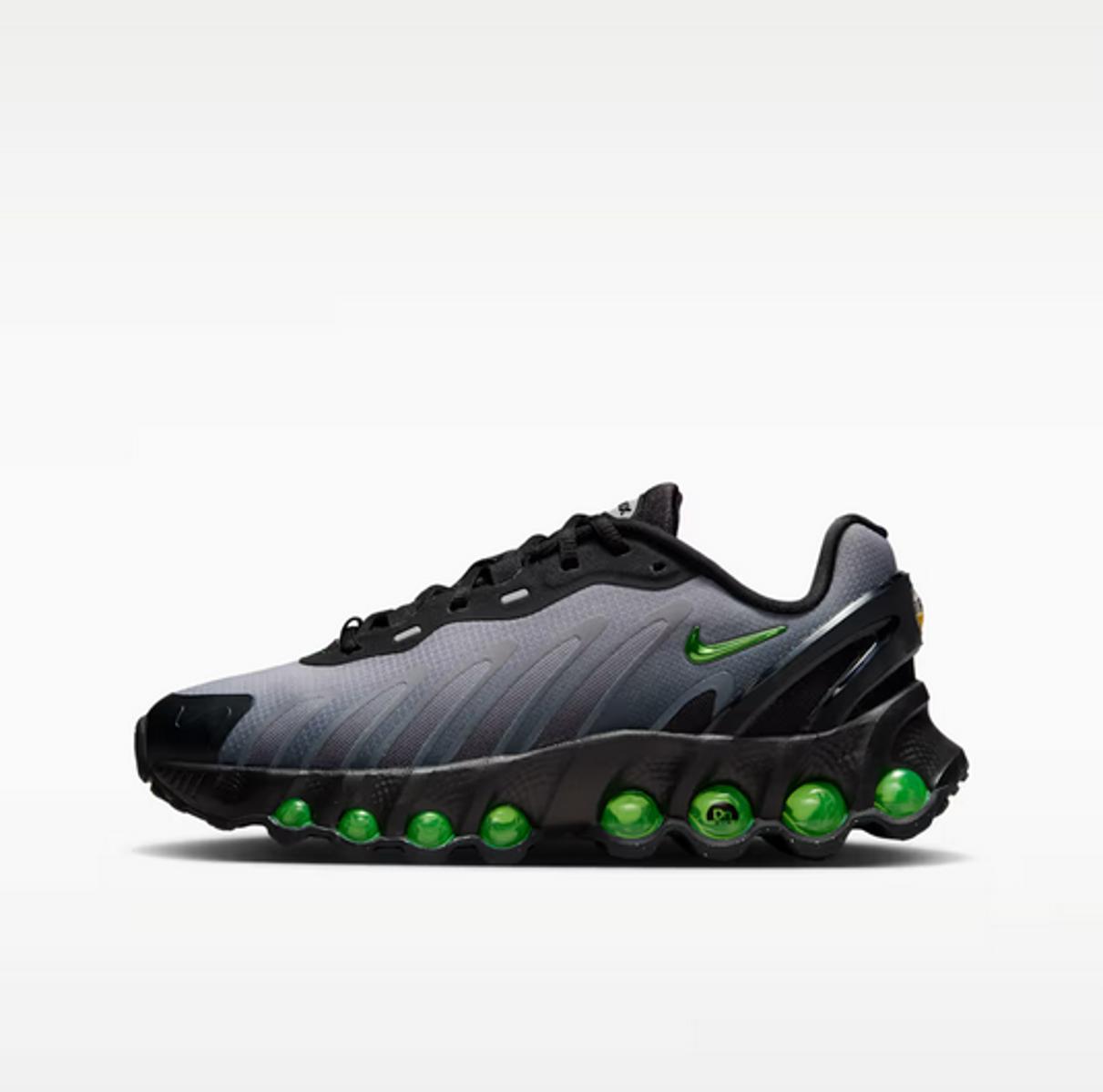 NIKE Air Max DN8 GS Grade Scarpe da ginnastica per la scuola-GRI/NER/VER