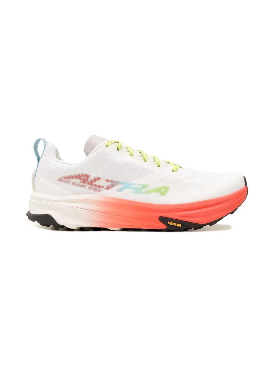 ALTRA Uomo Mont Blanc Carbon Speed Scarpe-Bianco