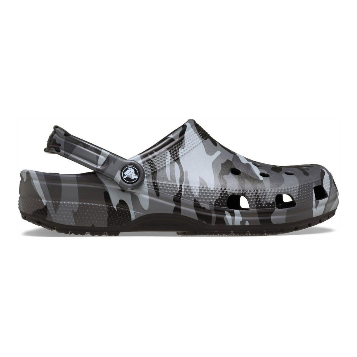 Classic Graphic Clogs-Nero Camouflage