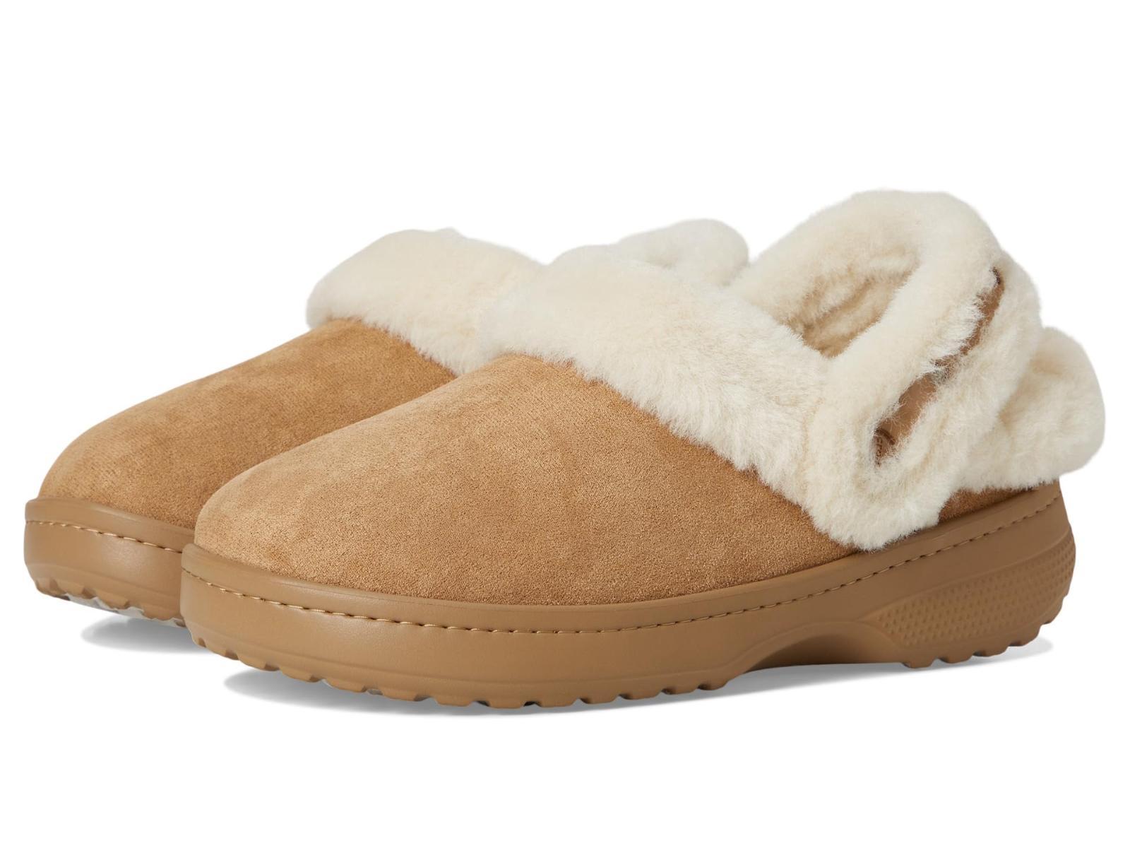 Crocs Zoccoli Classici Unfurgettable Unisex per Adulti, Pantofole sfocate-Beige