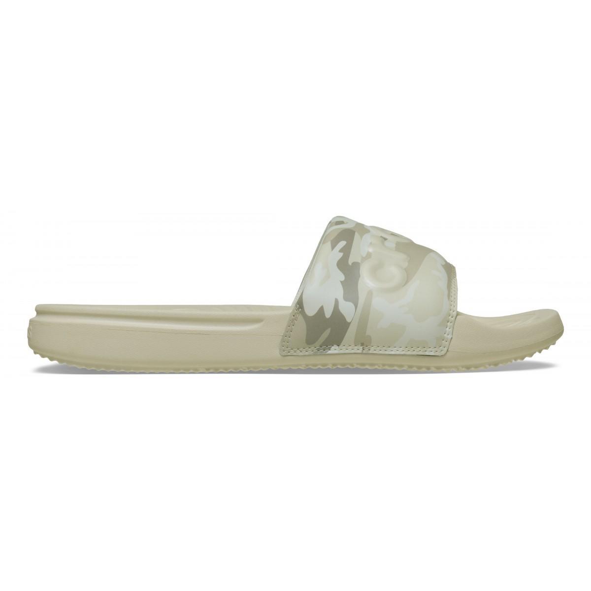 Crocs Day Camouflage Slide Sandali a ciabattaUomo-Beige