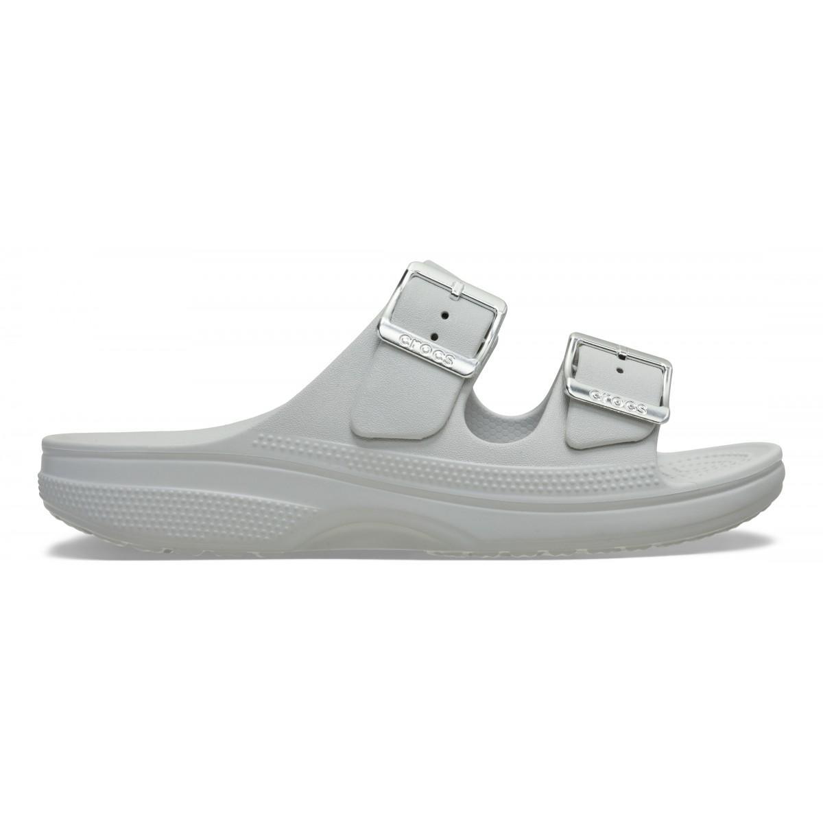 Crocs Saturday Metallic Buckle Sandal W SandaliDonna-Grigio