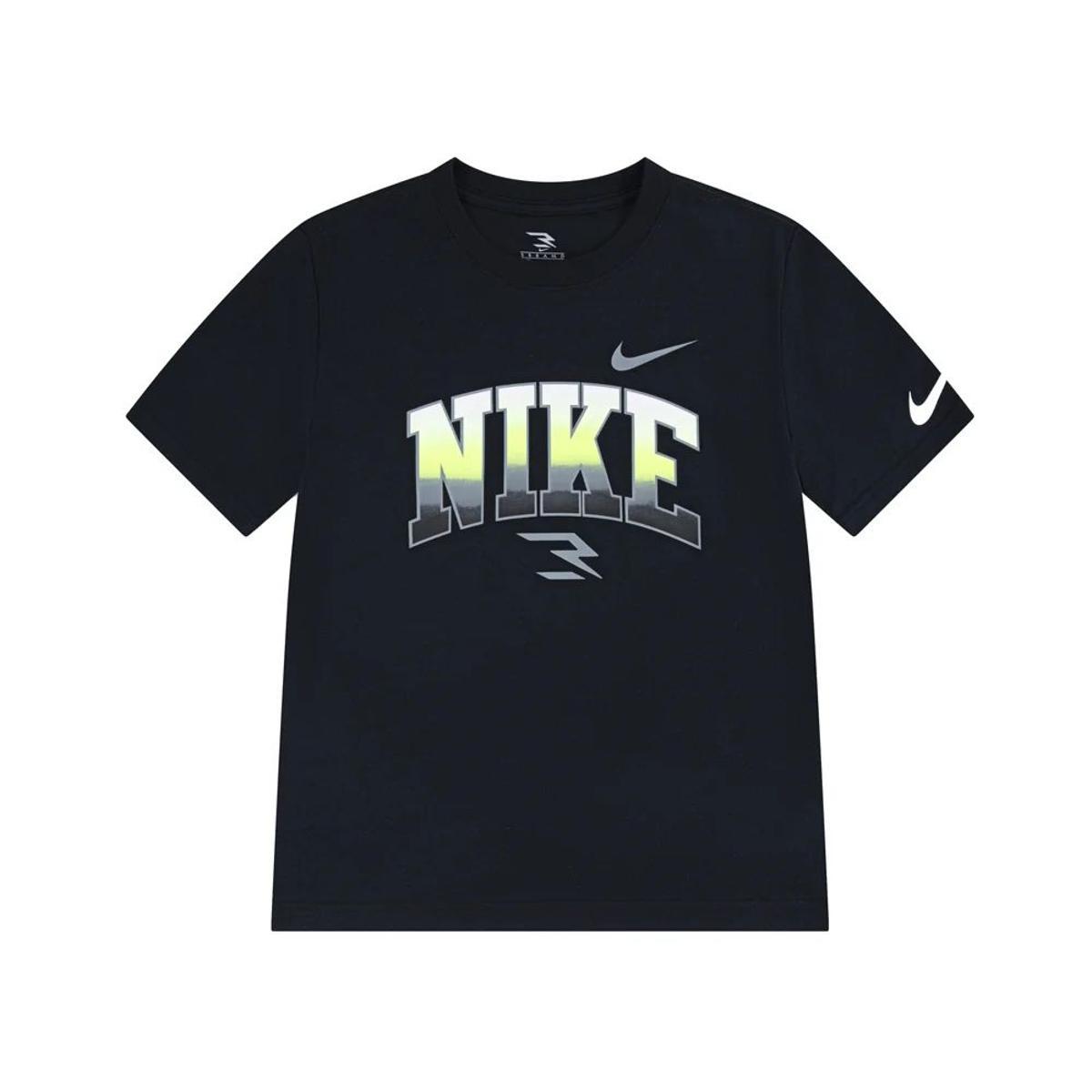 Nike Rwb Gradient Collegiate Shaker Maglietta da ragazzo 9Q1462 9Q1462-023-Nero