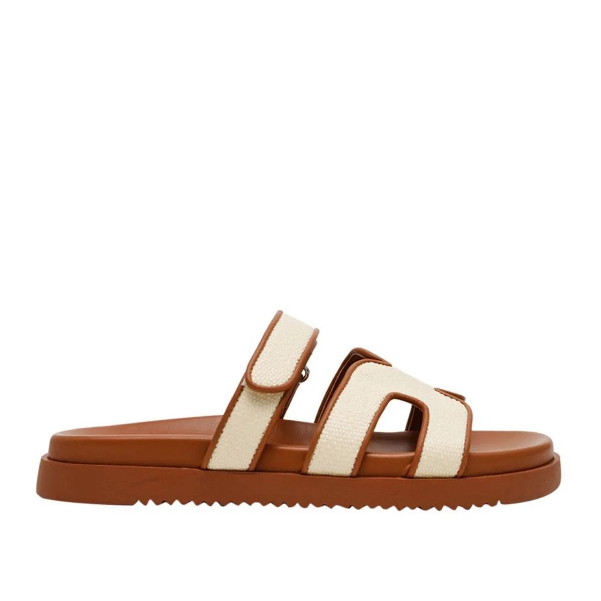STEVE MADDEN Ciabatta MISSILE BLK ACTION LEA-Marroncino