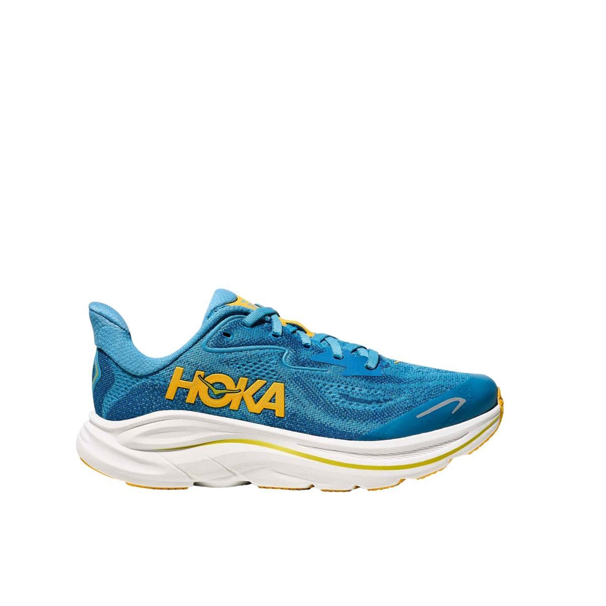 HOKA Clifton 10 Scarpe da Running Junior Ragazzi, Nero - 1168860-BBLC-Multicolore