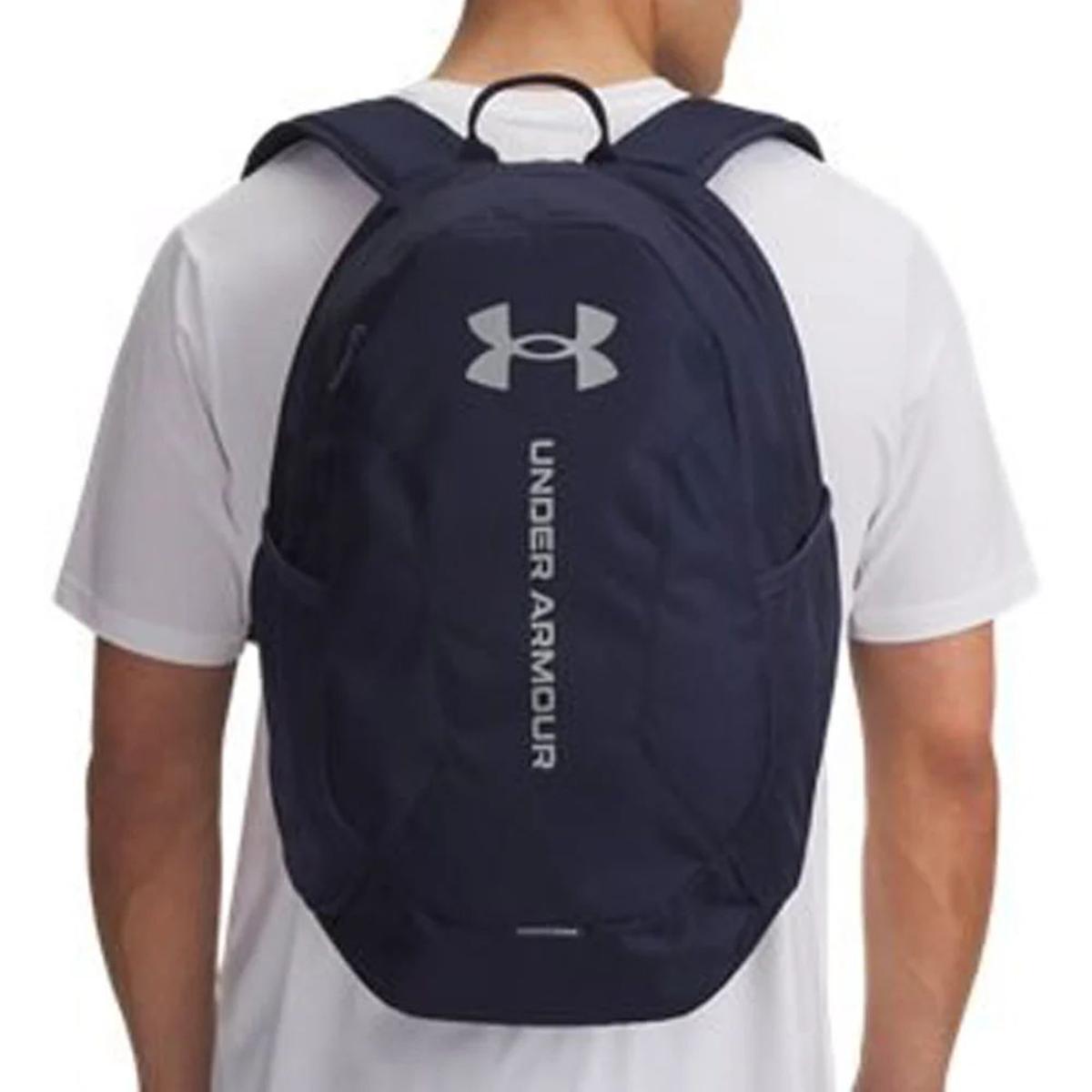 Under Armour UA HUSTLE LITE BACKPACK 0002 - BLACK One Size-Blu