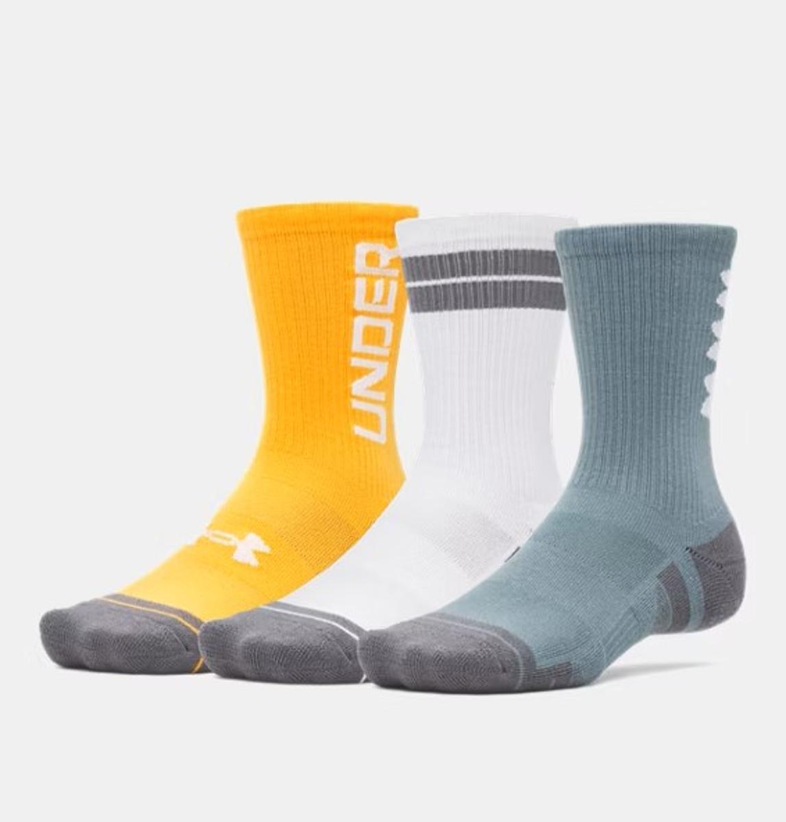Under Armour Performance Tech Crew Socks (Pack Of 3) Calzini Unisex - Adulto