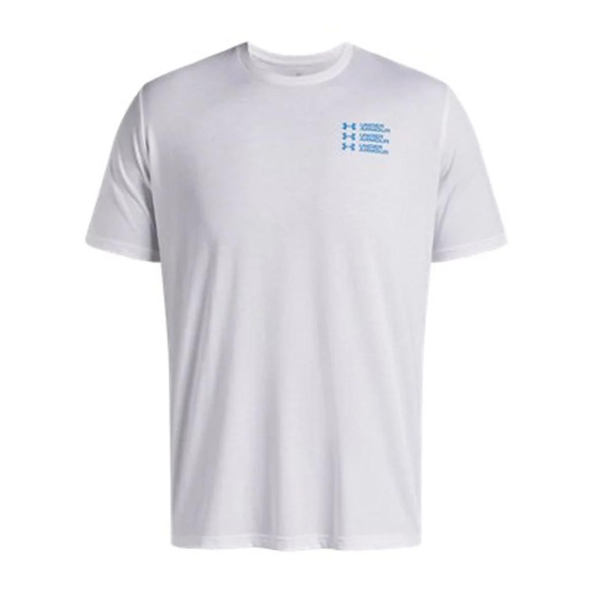 UNDER ARMOUR T-shirt e polo Manica corta-Bianco
