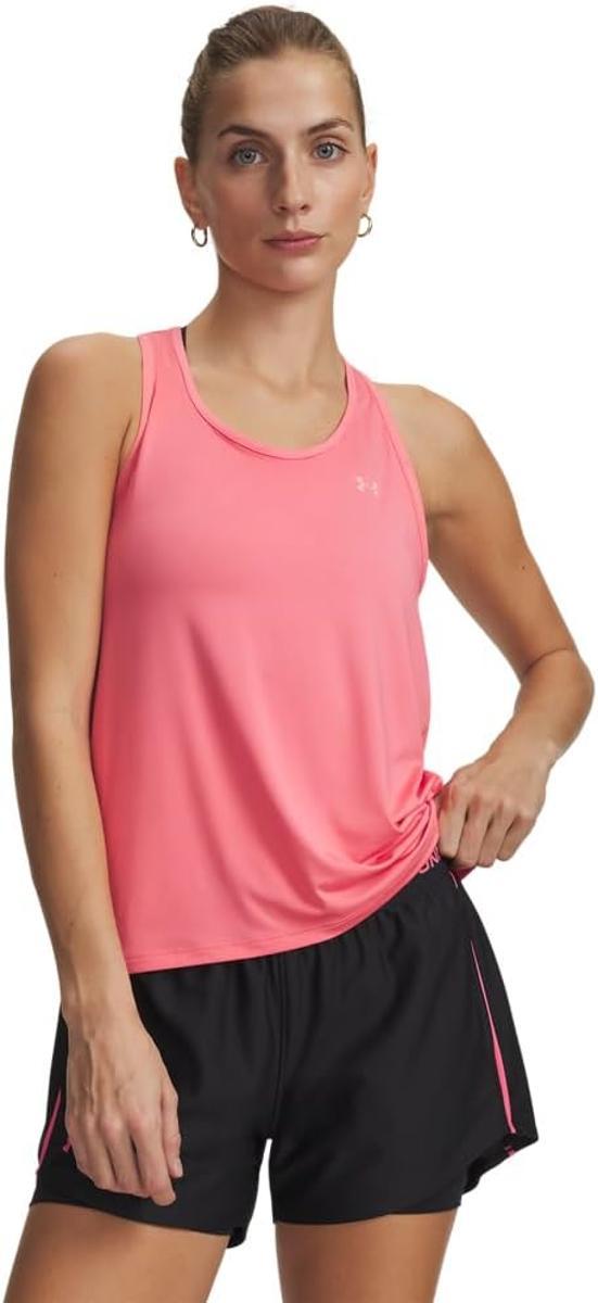 Under Armour Tech Knockout Tank Gilet Donna (Pacco da 1)-PINK