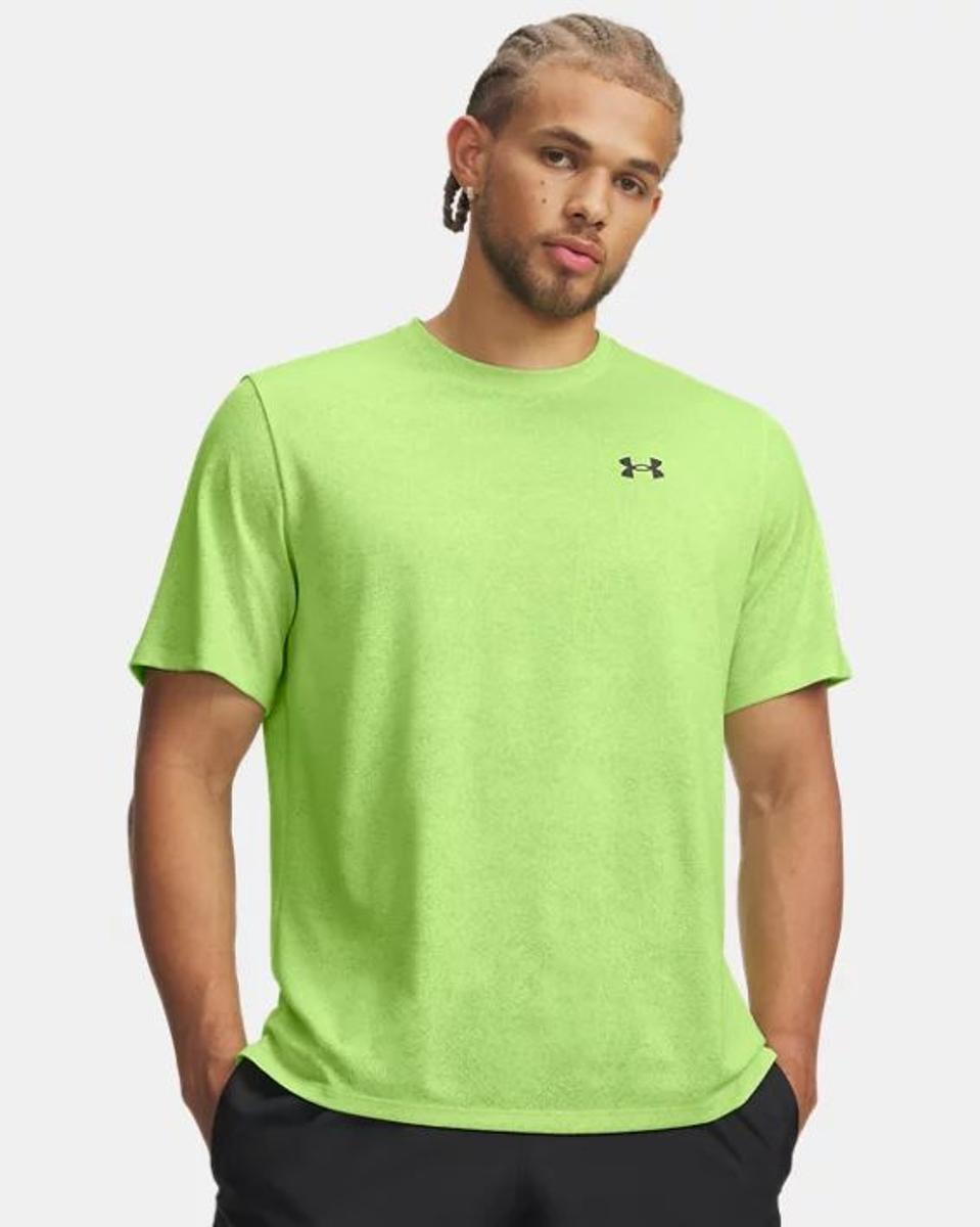 Under Armour Tech Tee Pixelate Men, Size XX-Large 0402 - Blue Atlantis XX-Large-GREEN