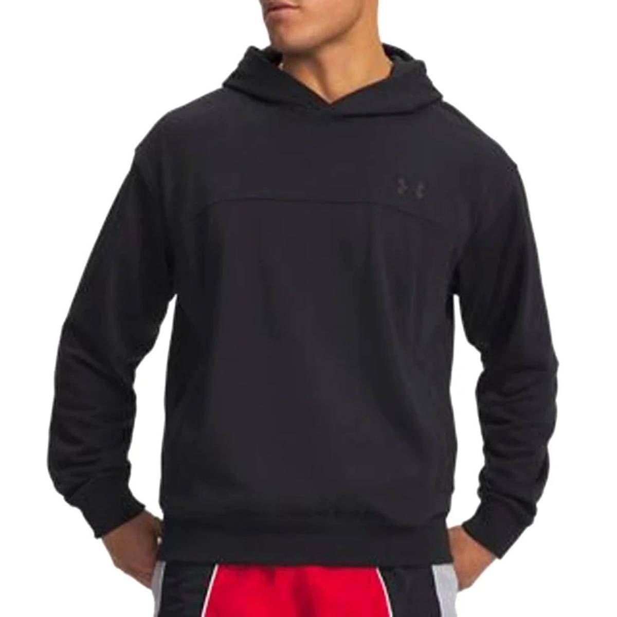 Under Armour Rival Lightweight Hoodie Felpa con Cappuccio Uomo-Nero