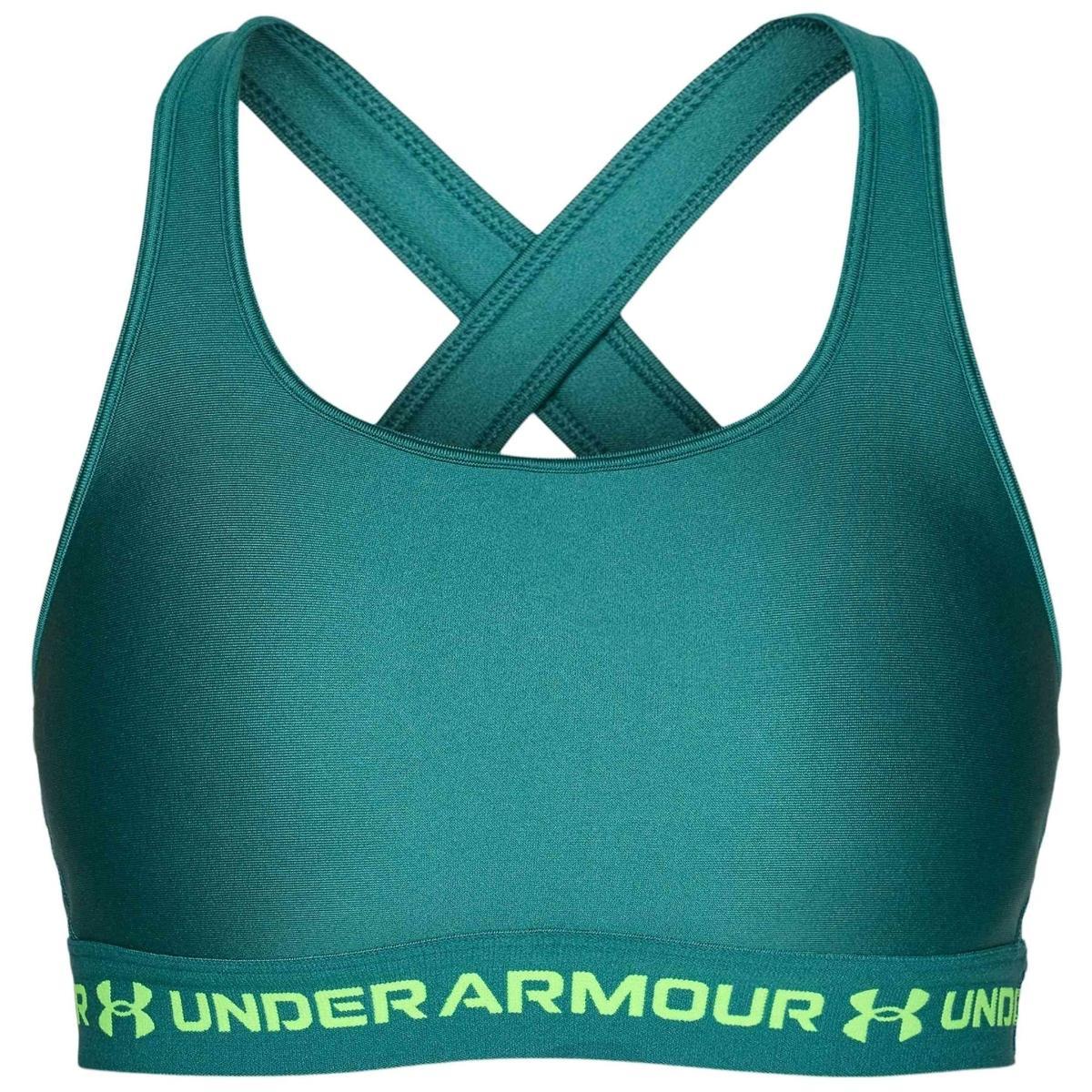 Under Armour Crossback Mid Bra tg. Small 0681 - Shaded Fuchsia Small-Ottanio