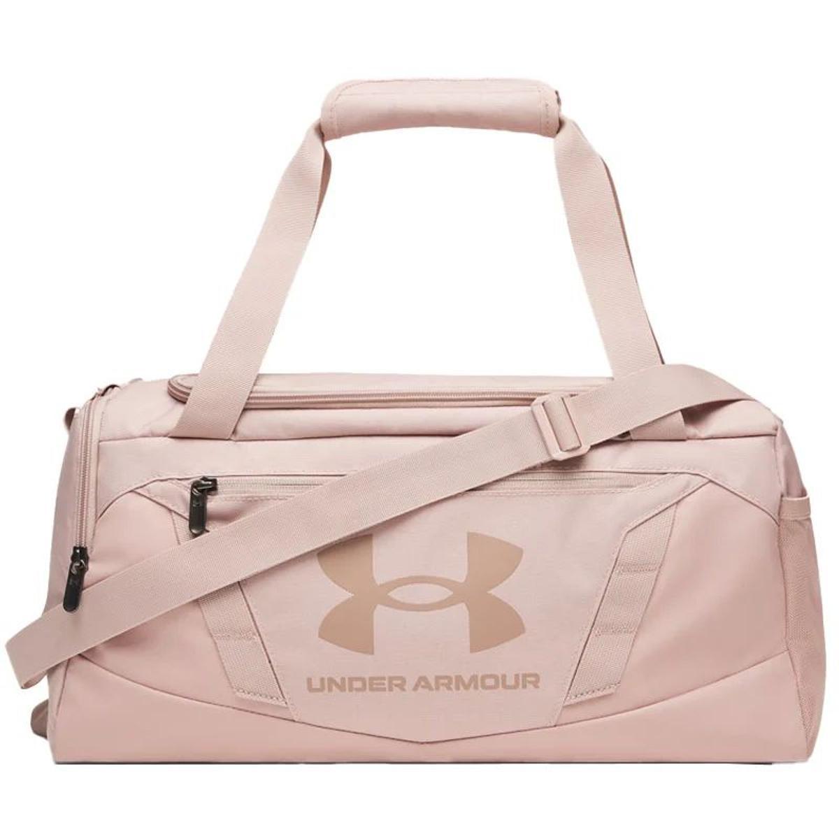 Under Armour Uomo Borsa Da Viaggio Undeniable 5.0 XS 23 L, Black/Metallic Silver-Rosa