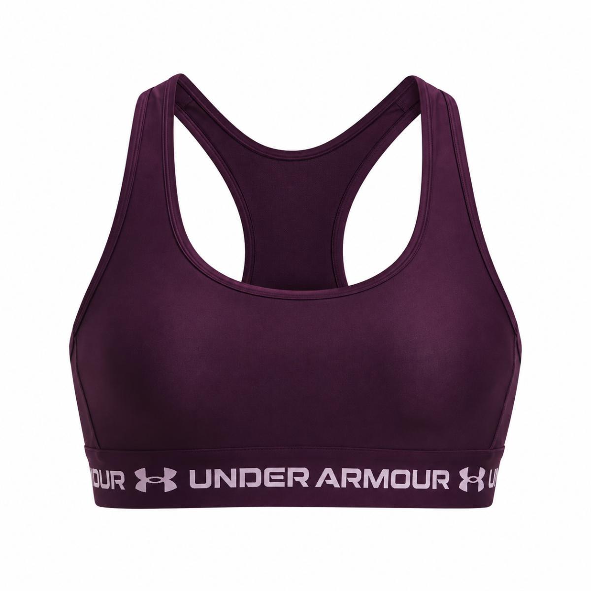 Under Armour Crossback Mid Bra 0526 - Purple Echo Large-Viola