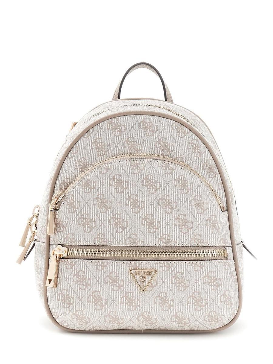 GUESS Manhattan Ii Backpack BNN - BONE LOGO One Size