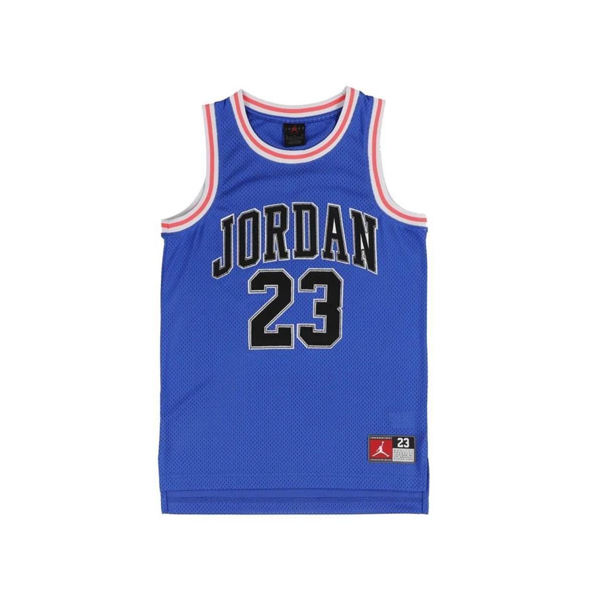 Jordan Big Kids 23 Maglia (Leggend Blue)-Blu