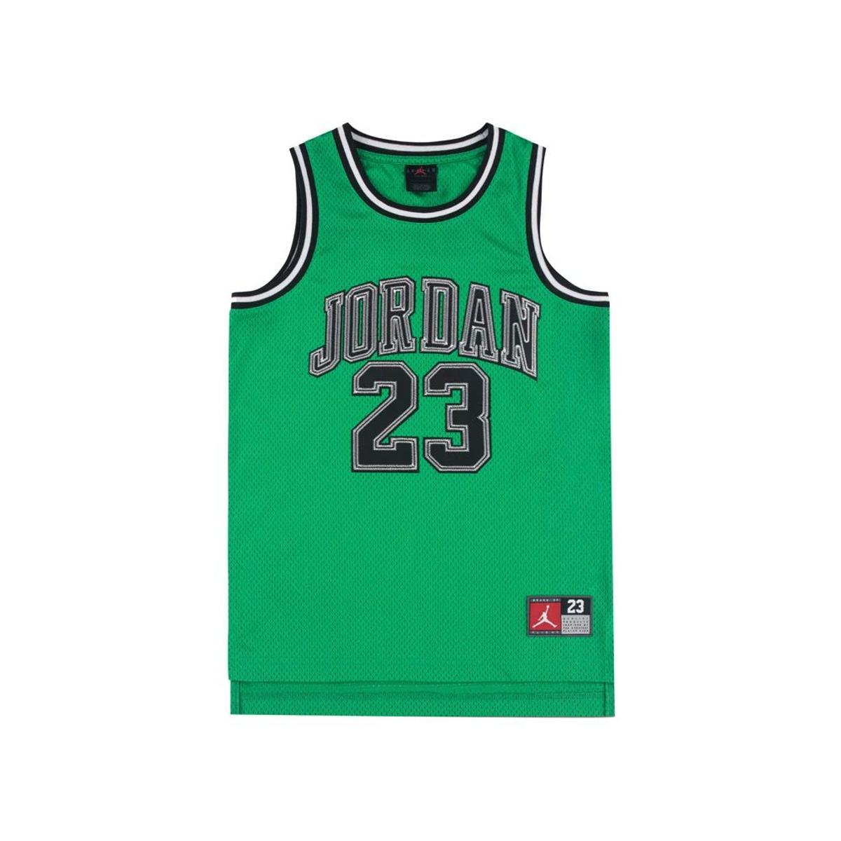 Jordan Big Kids 23 Maglia (Leggend Blue)-Verde