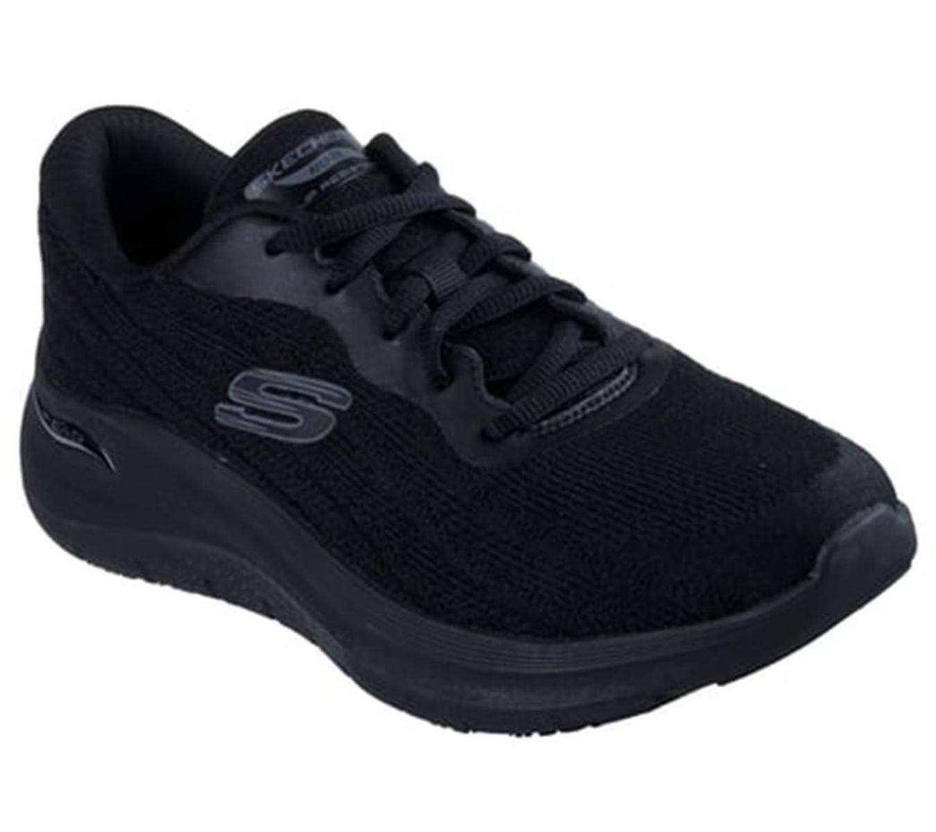 Skechers Arch Fit 2.0 SR Thuana, Scarpe Antinfortunistiche Professionali Donna-BLACK