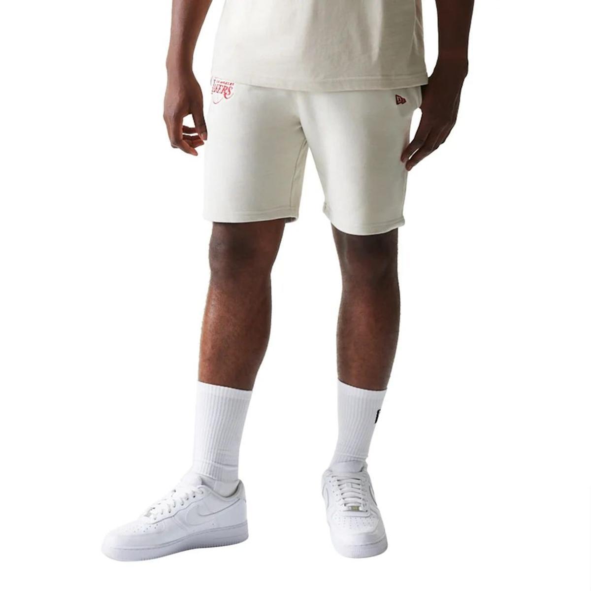 Shorts New Era Los Angeles Lakers Uomo-Beige