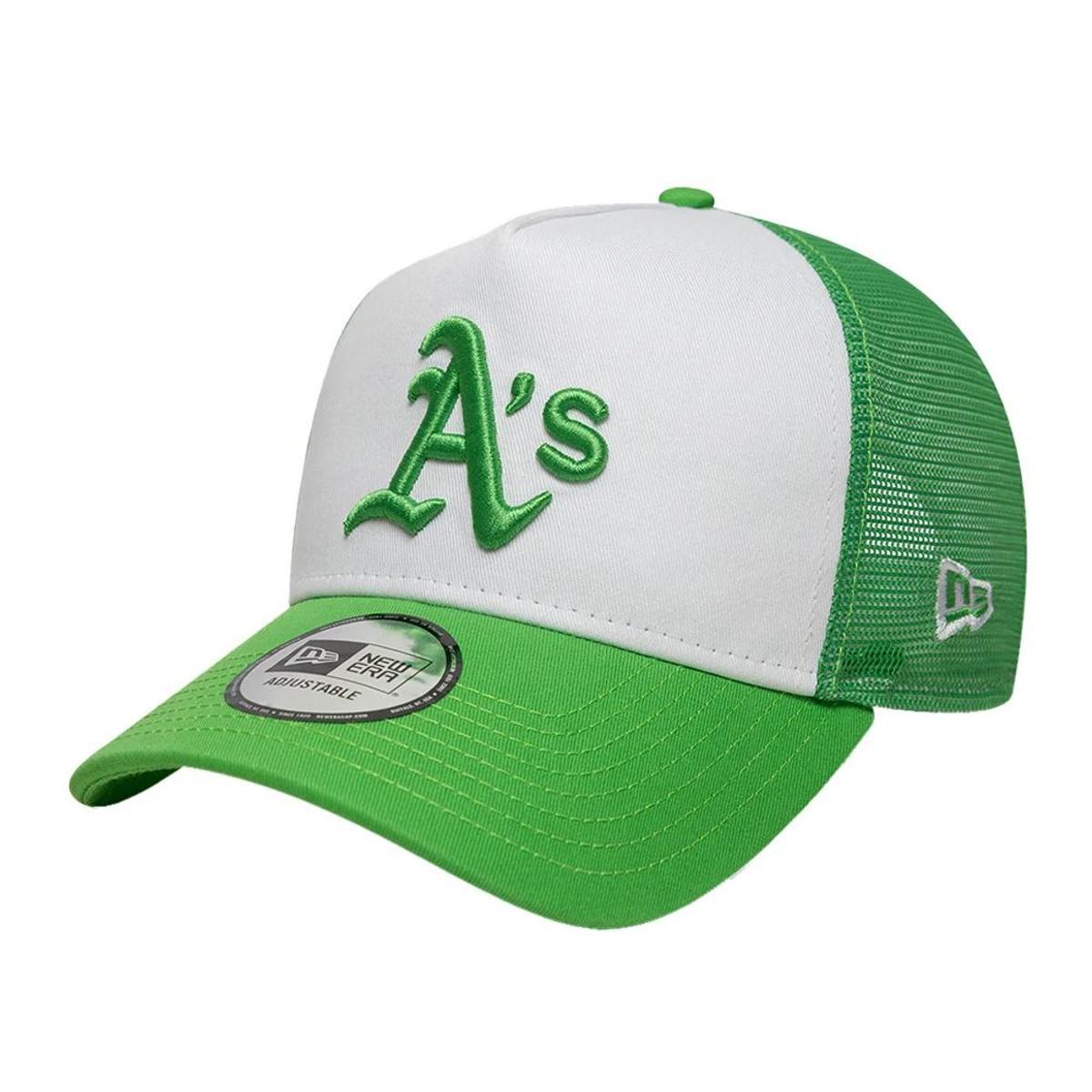 New Era League Ess Trucker Oakath 340 - Open Green One Size