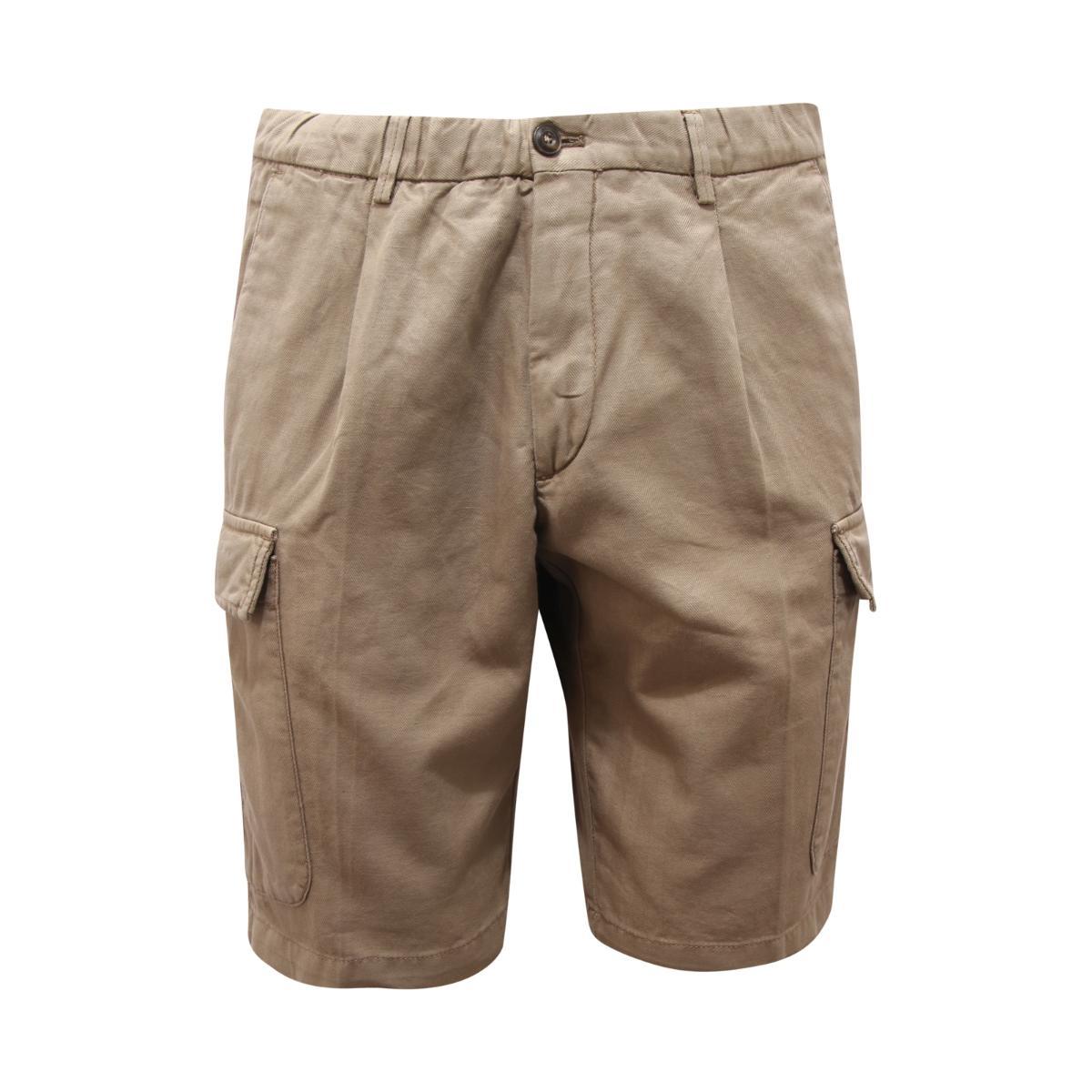 O6350 BERMUDA CARGO UOMO BRIGLIA NEWPORT MAN SHORTS GREEN