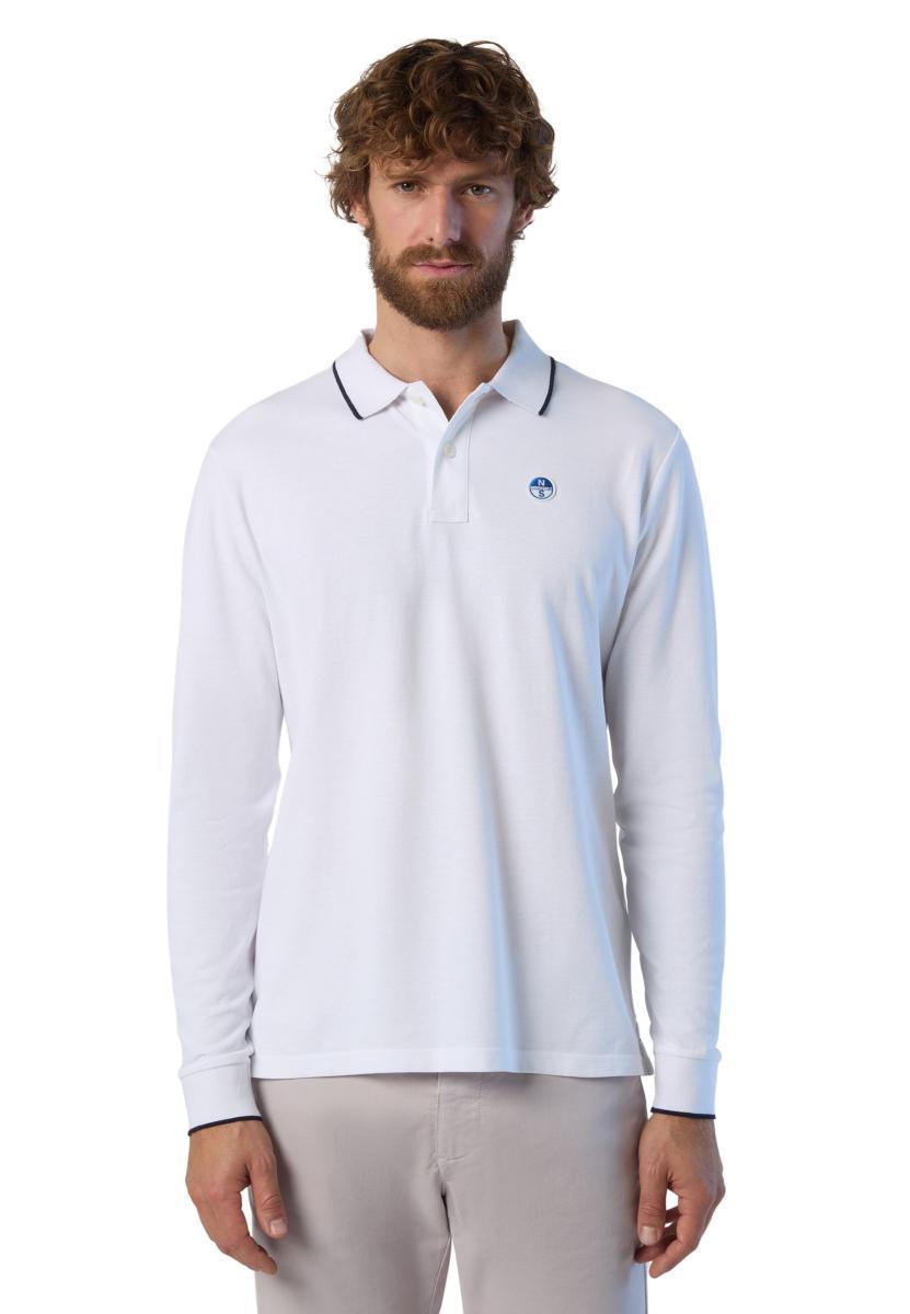 Polo Uomo Manica Lunga 100% Cotone NORTH SAILS 692454