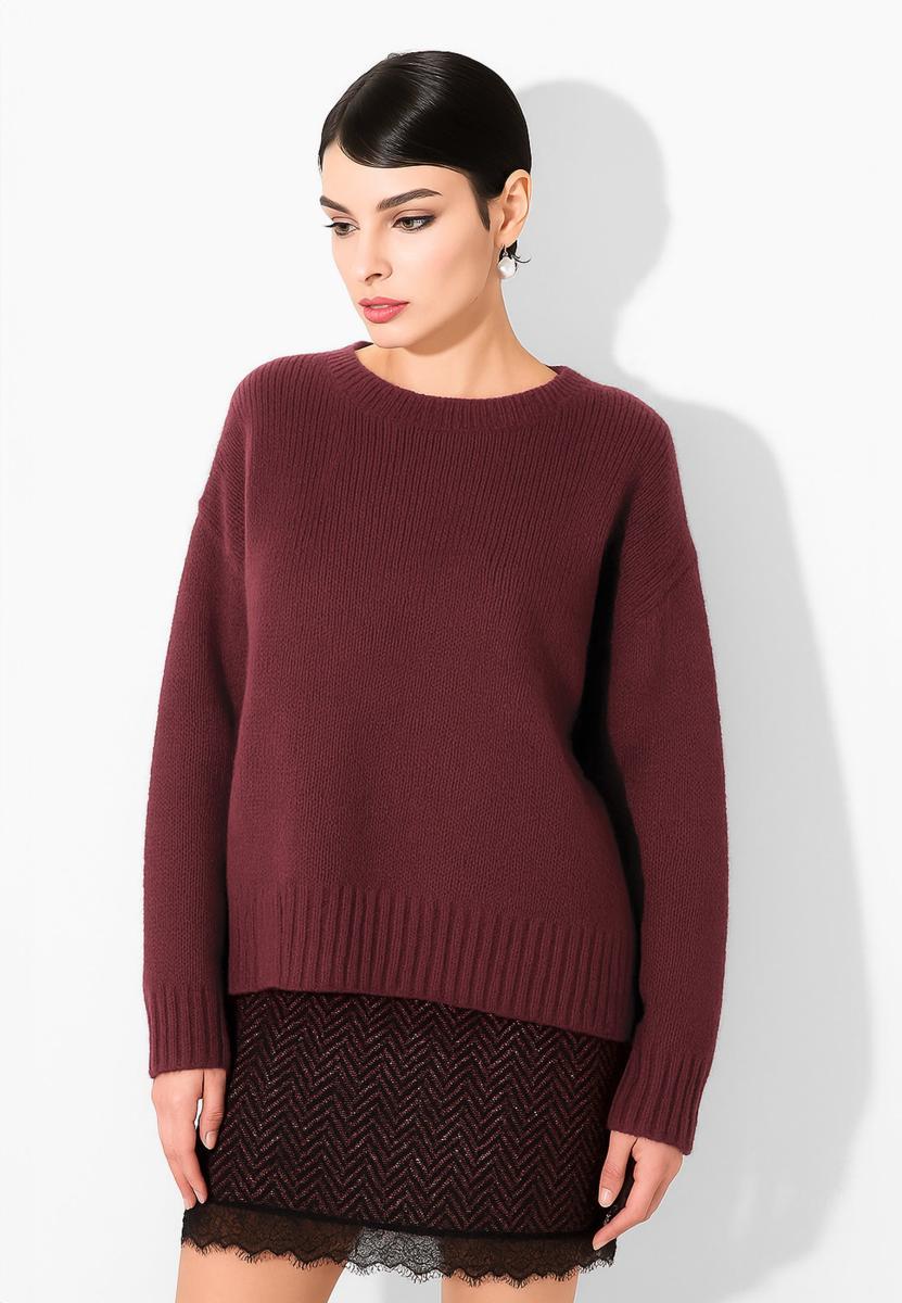 Kikisix Maglia Donna con Lurex e Collo a Barchetta Art. KXMA1550