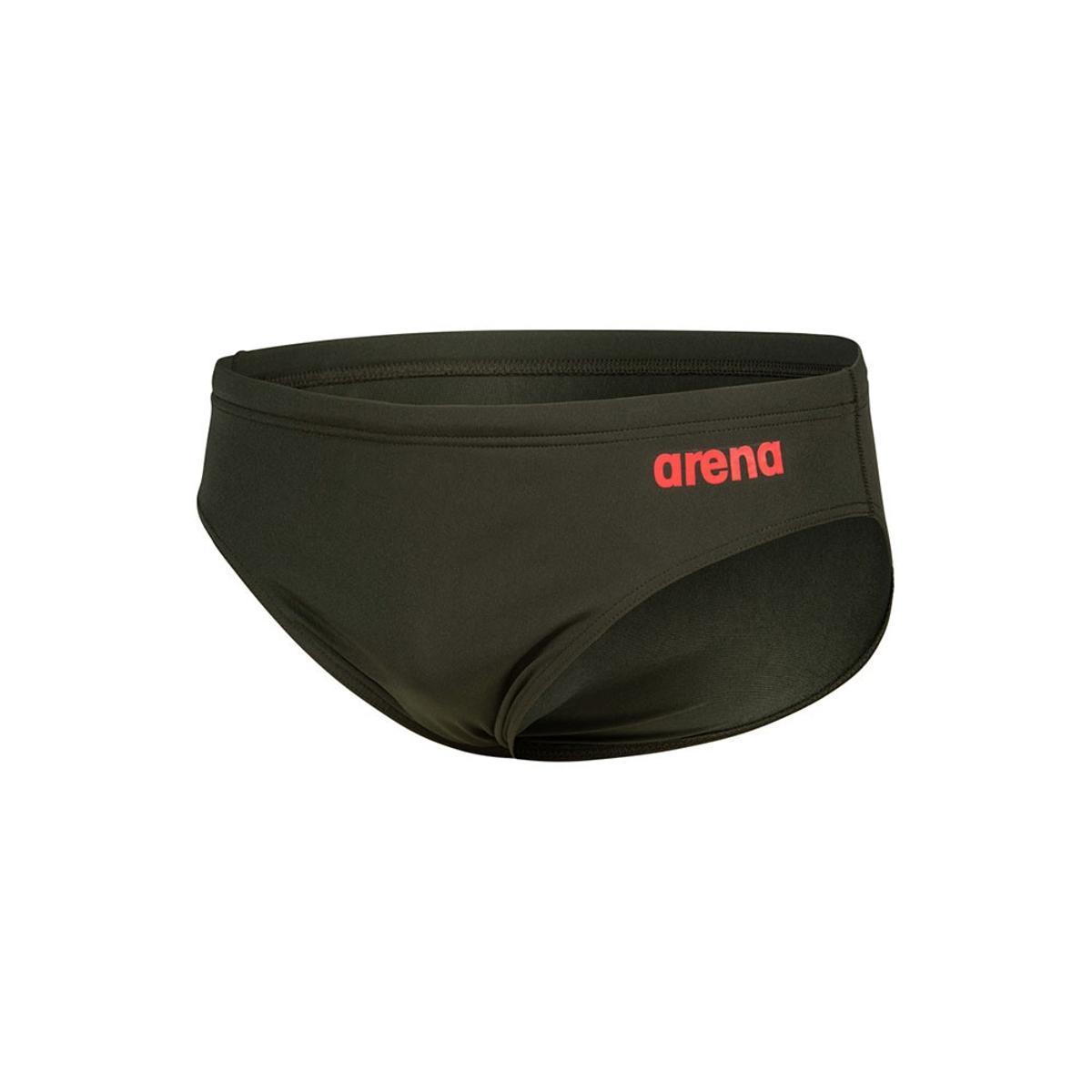 Arena Men's Team Swim Briefs Solid Swim Briefs Uomo (Pacco da 1)-Verdone
