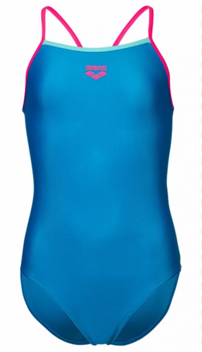 Swimsuit 005919860 - Costume da bagno per bambini Light Drop Solid Blue-ROYAL/ROSA