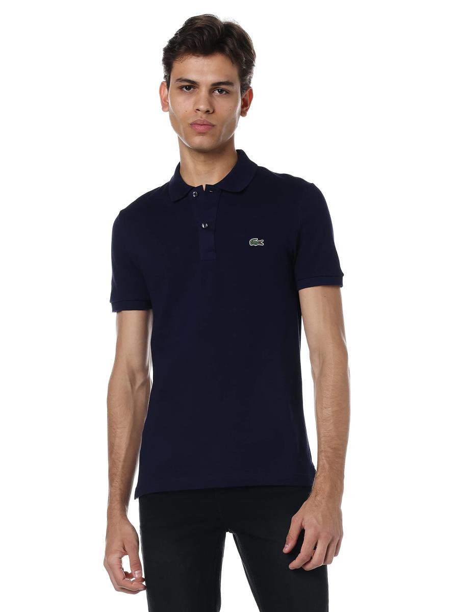 Lacoste L1264 Maglieta Uomo (Pacco da 1)-Multicolore
