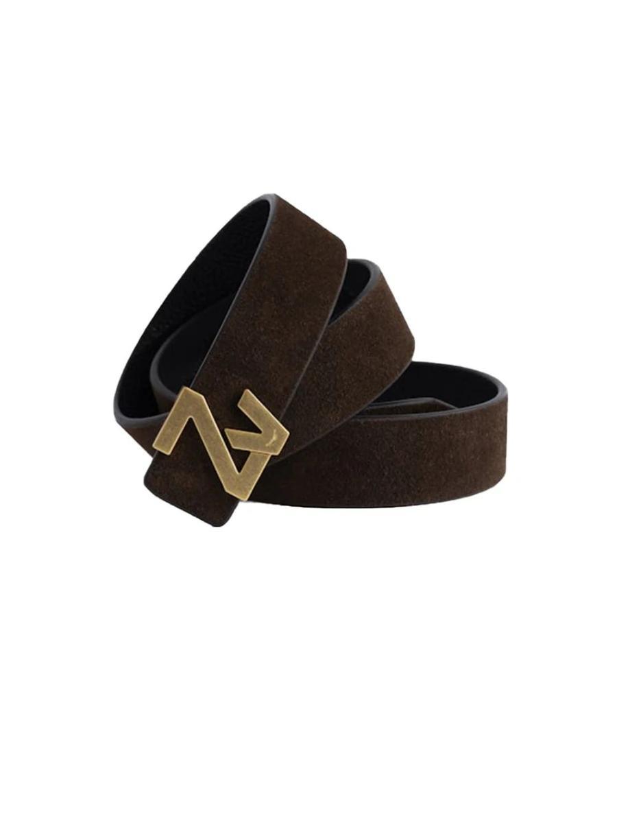 Cintura Zv Initiale 30mm Suede ZADIG&VOLTAIRE Donna - Marrone