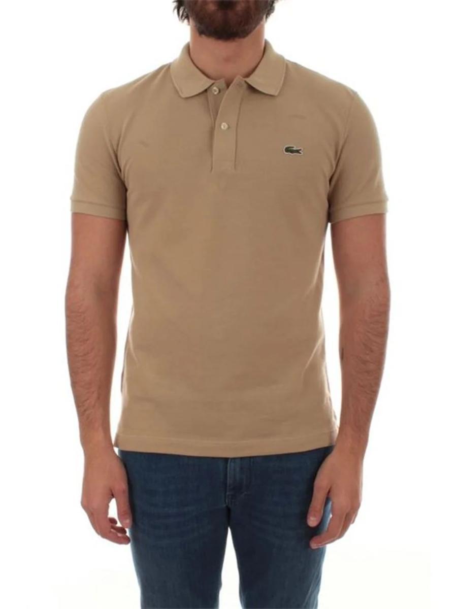 Polo Lacoste Slim Fit Original-Beige