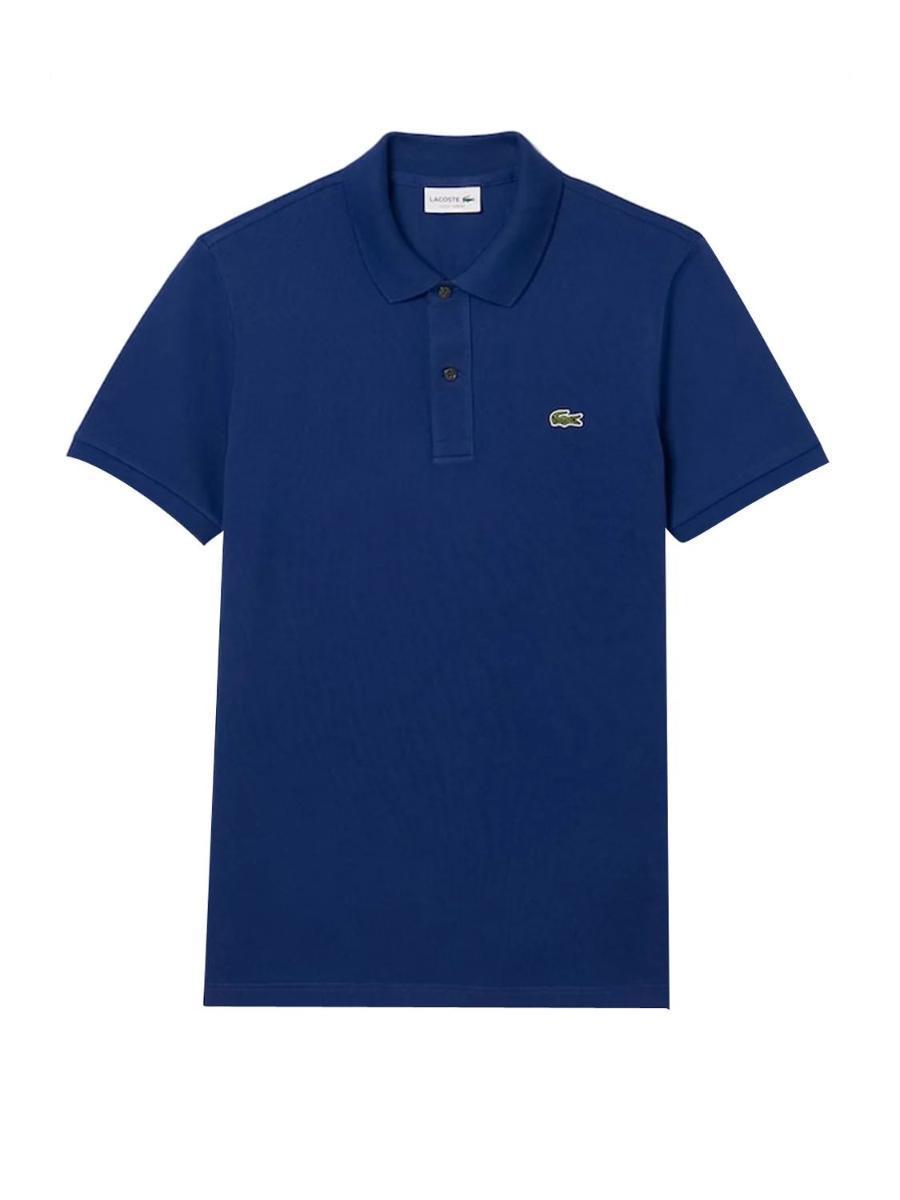 Polo Lacoste Slim Fit Original-Blu navy