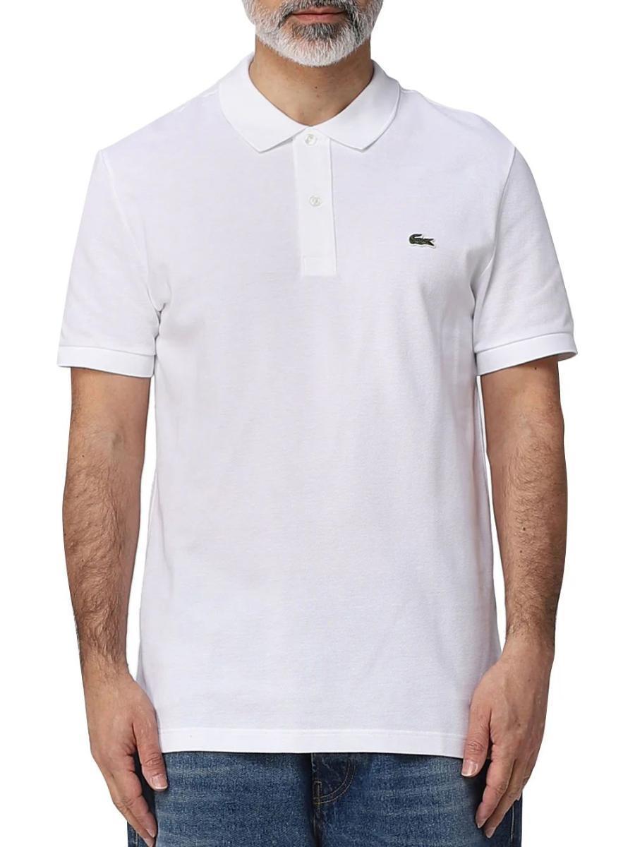 Polo Lacoste Slim Fit Original-Bianco