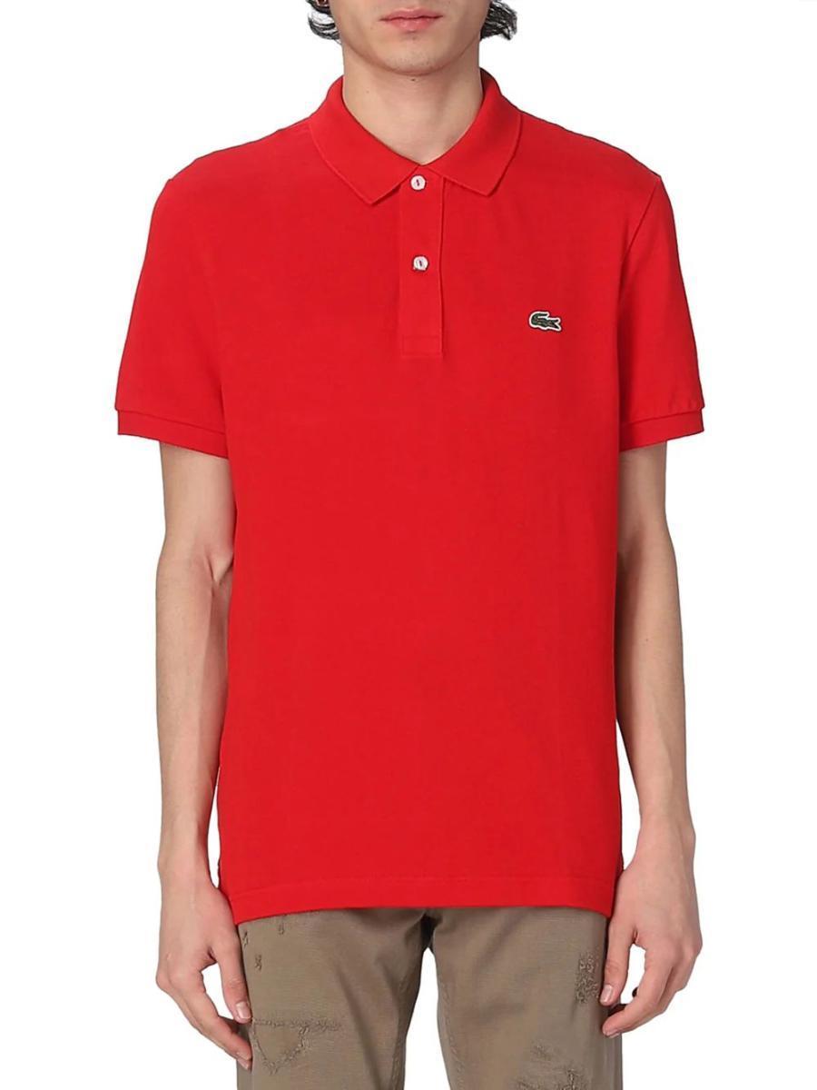 Polo Lacoste Slim Fit Original-Rosso