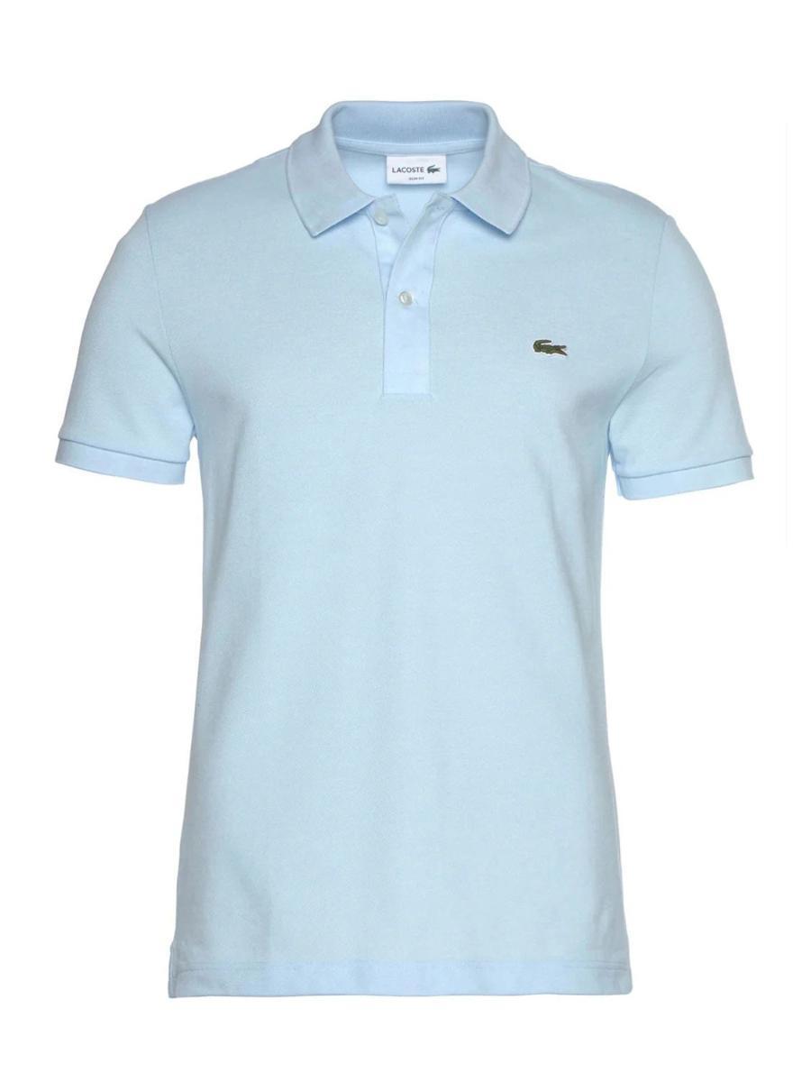 Polo Lacoste Slim Fit Original-Azzurro