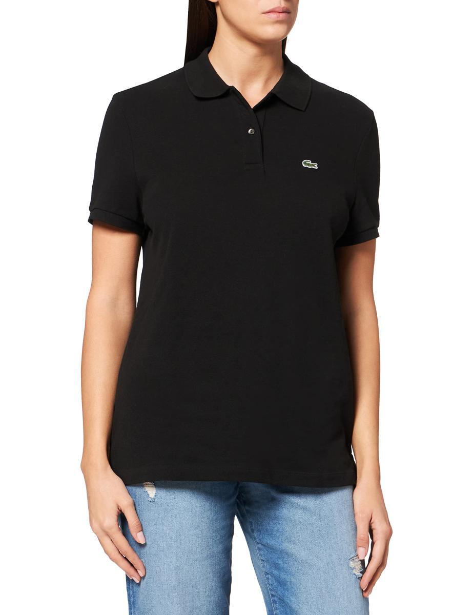 Lacoste Classic Fit Short Sleeve Soft Cotton Petit piqué Polo Polo Donna (Pacco da 1)