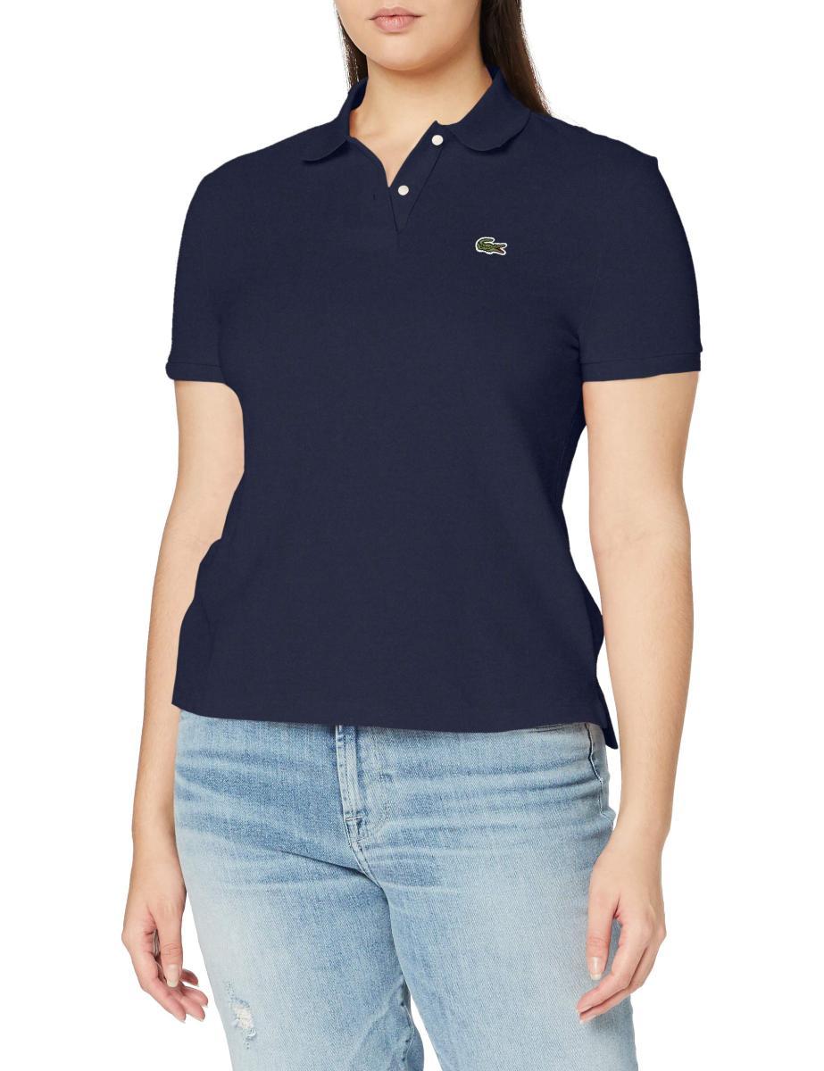 Lacoste Classic Fit Short Sleeve Soft Cotton Petit piqué Polo Polo Donna (Pacco da 1)