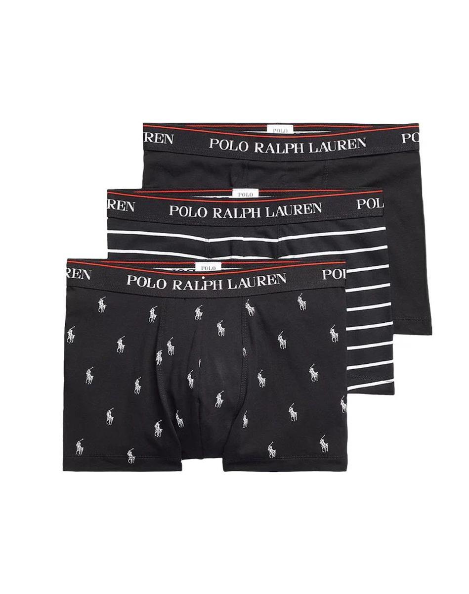 CONFEZIONE DA 3 PAIA BOXER UOMO FANTASIE ASSORTITE FONDO NERO.