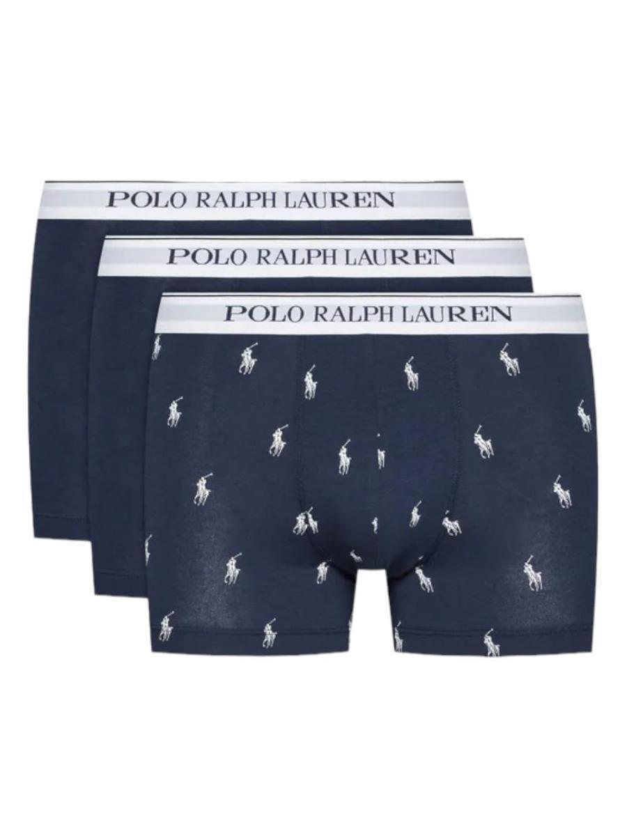 3 Boxer Classic RALPH LAUREN Uomo - Blue