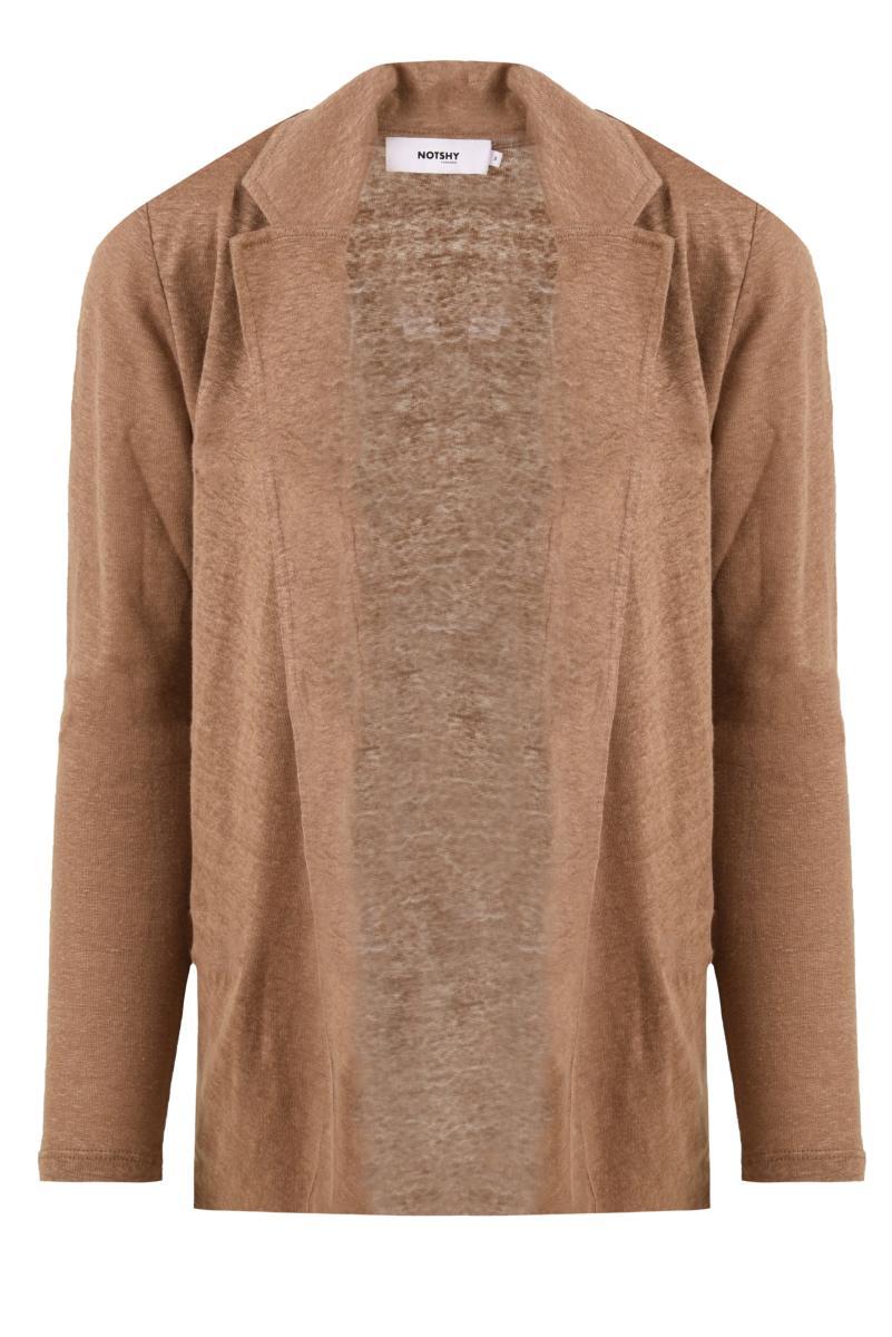 Cardigan Donna Carla marrone