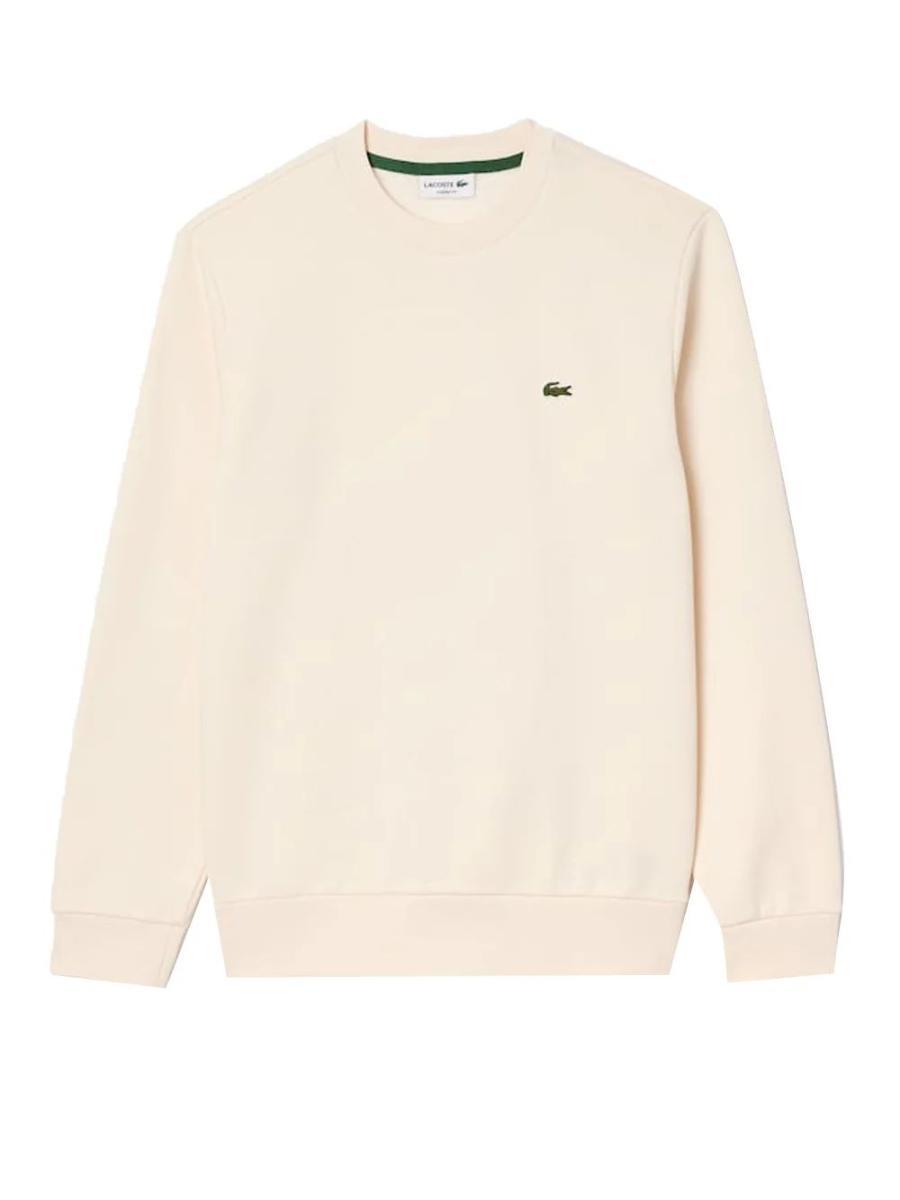 Lacoste Sh9608 Felpe Uomo-Panna