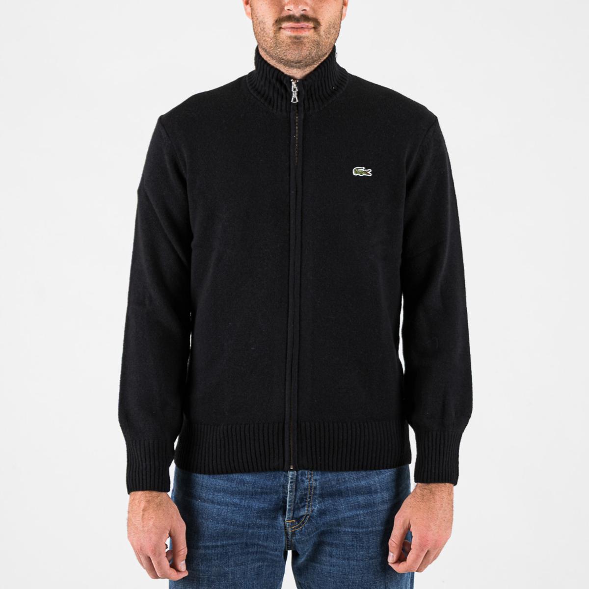 Lacoste Gilet Cardigan ah5181 031 Nero-Noir - 031